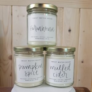 Fall Soy Candles
